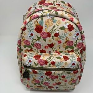 Disney Beauty and the beast x loungefly bag